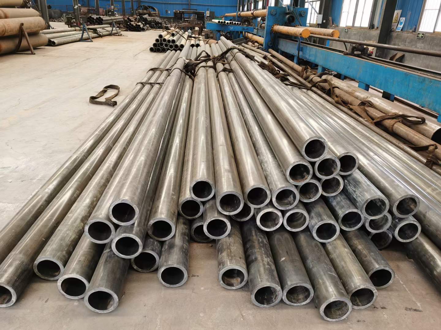 Discuss the significance of machined steel pipe and structural steel pipe (1)